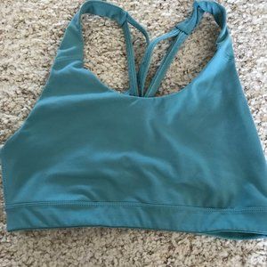 Sea foam green sports bra